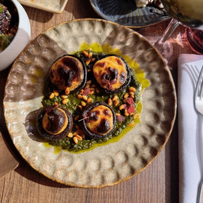 Champignon de Saragosse chez Altamaro à Paris