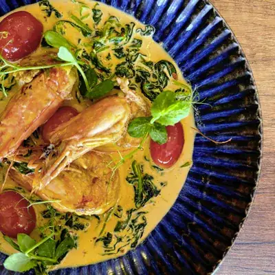 Moun Crevette , Plat chez Restaurant Altamaro à Paris 17