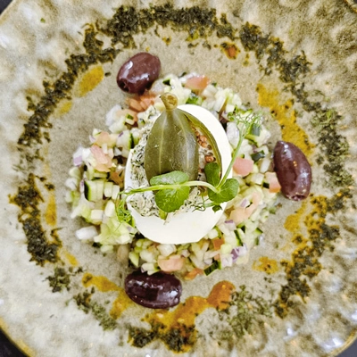 Salade Tunisienne chez Altamaro à Paris