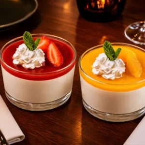 Dessert gourmand chez Altamaro , restaurant palais des congrès Paris.