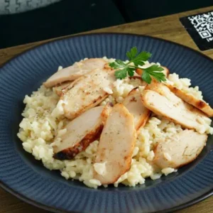 Risotto poulet Altamaro, Paris 17