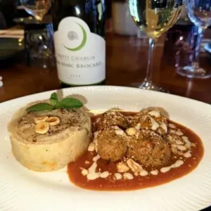 Boulettes Poulet Noisette , privatisation restaurant prés du palais des congrès paris