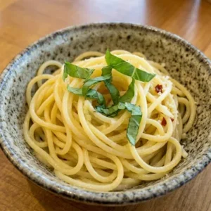 spaghetti huiles d'olives , Altamaro restaurant près du palais des congrès paris .